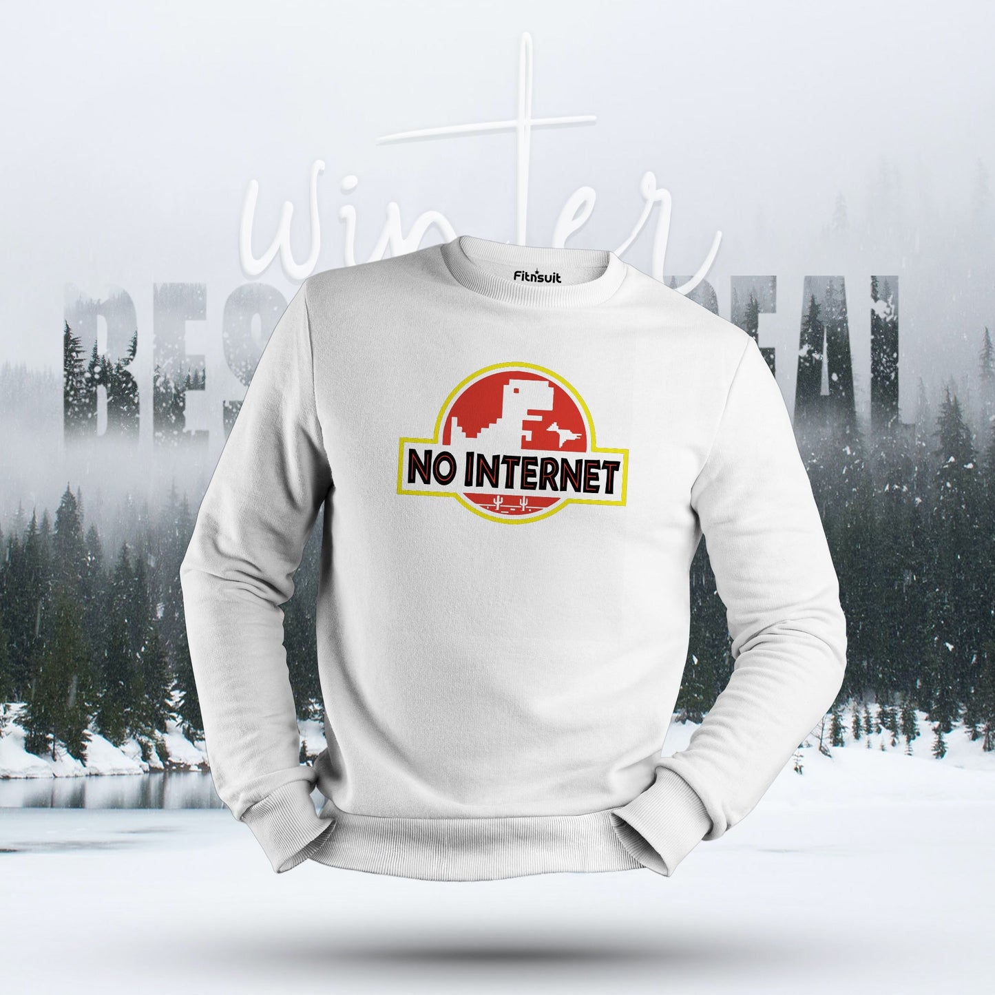 No Internet Dinosaur Error Hoodie & Sweatshirt