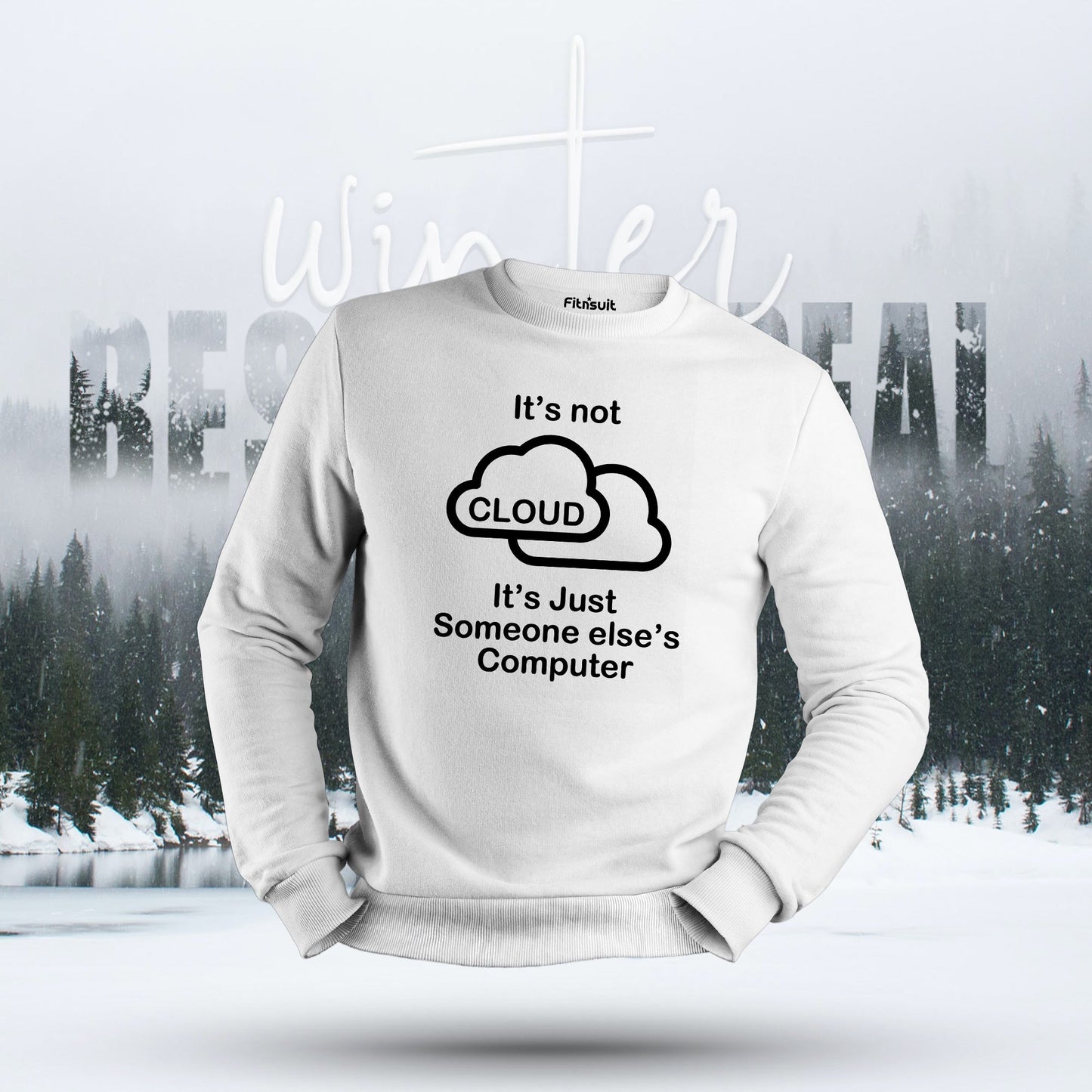 It’s Not Cloud It’s Someone Else’s Computer Hoodie & Sweatshirt