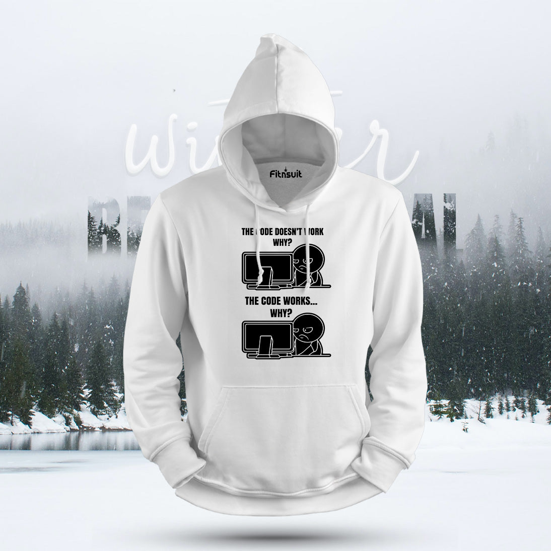 The Code Works Why Meme Programmer Hoodie & Sweatshirt