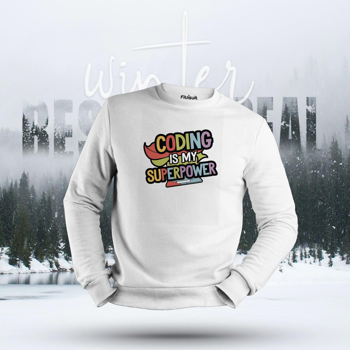 Coding Is My Superpower Hoodie & Sweatshirt