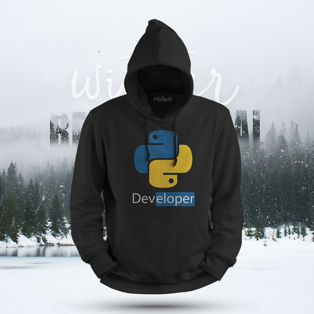 Python Developer Logo Programmer Hoodie & Sweatshirt