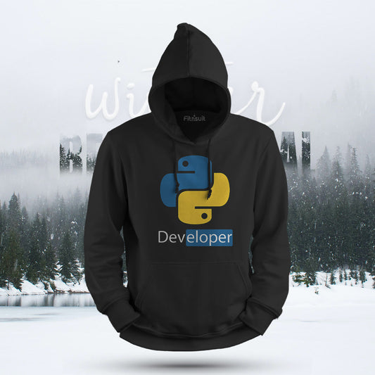 Python Developer Logo Programmer Hoodie & Sweatshirt
