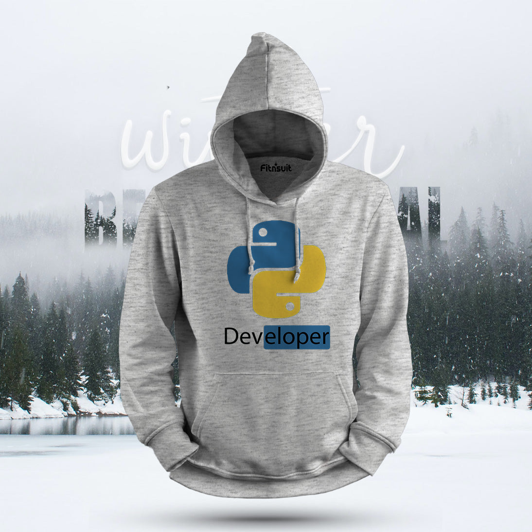 Python Developer Logo Programmer Hoodie & Sweatshirt