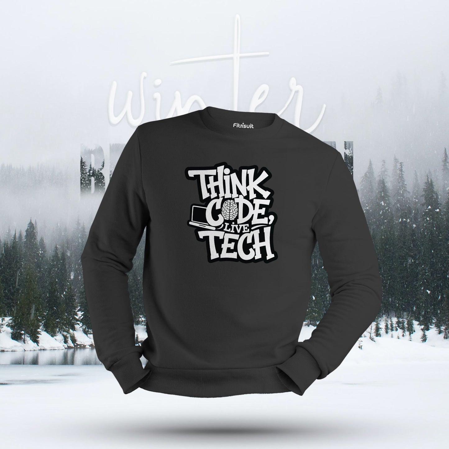 Think Code Live Tech Hoodie & Sweatshirt