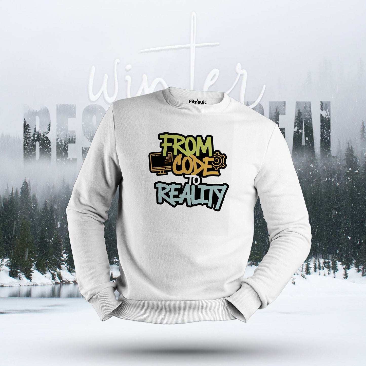 From Code to Reality Hoodie & Sweatshirt