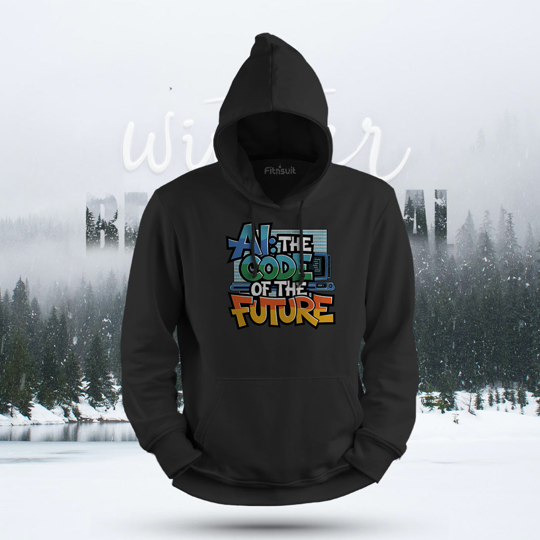 AI The Code of the Future Hoodie & Sweatshirt