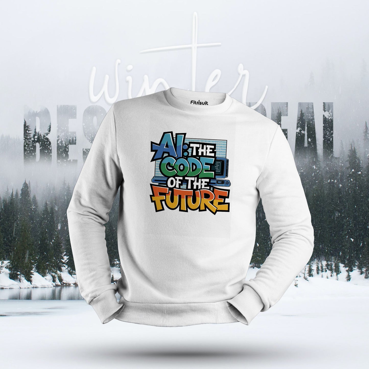 AI The Code of the Future Hoodie & Sweatshirt