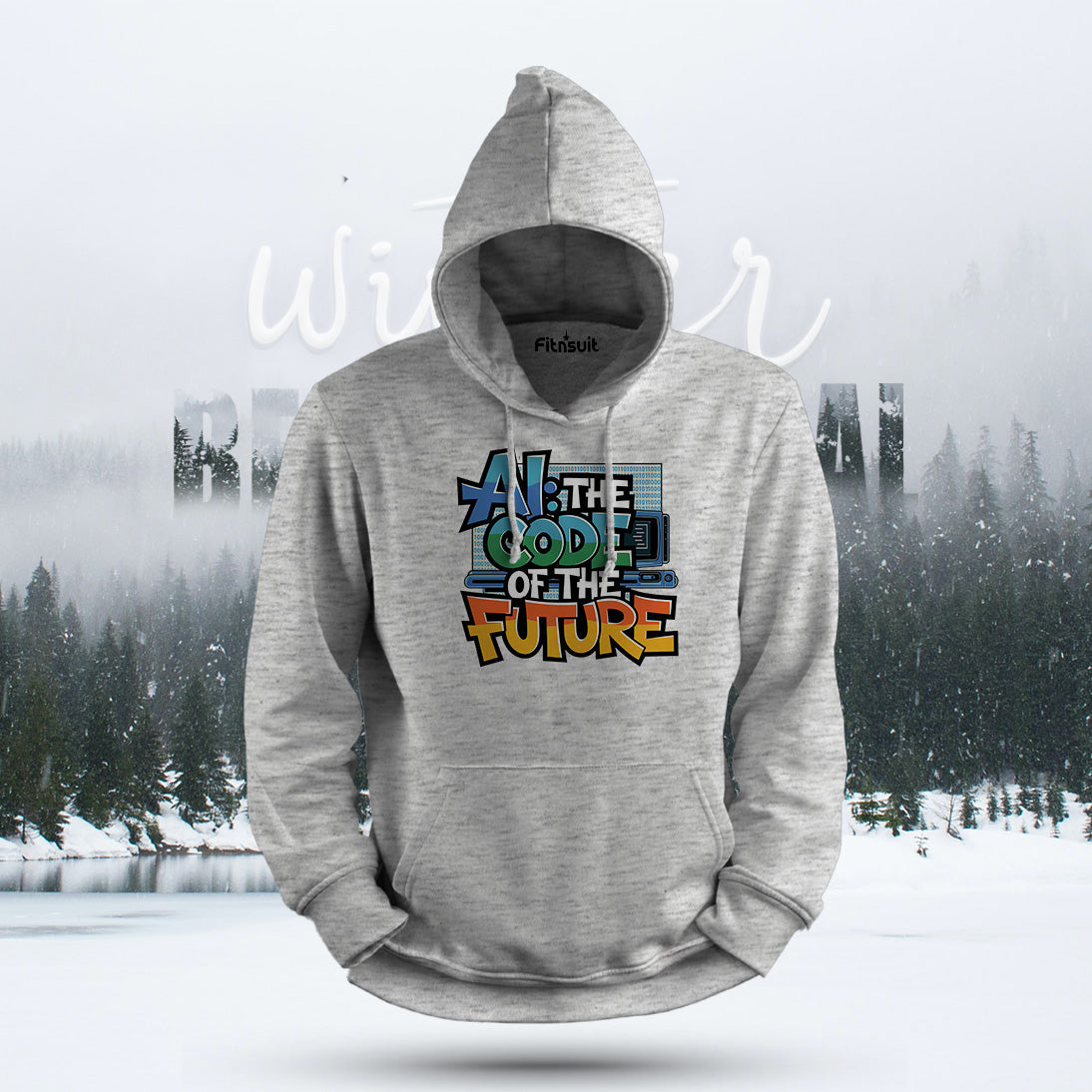 AI The Code of the Future Hoodie & Sweatshirt