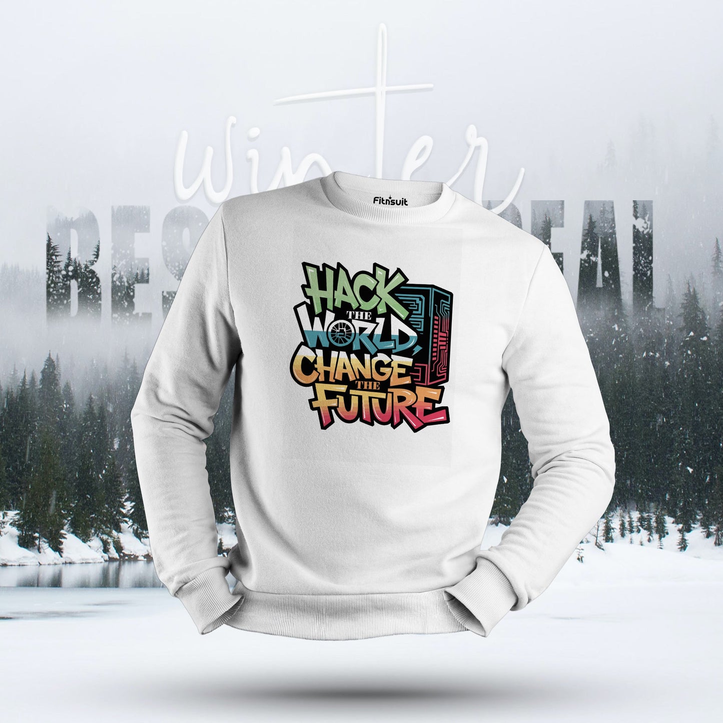 Hack the World Change the Future Hoodie & Sweatshirt