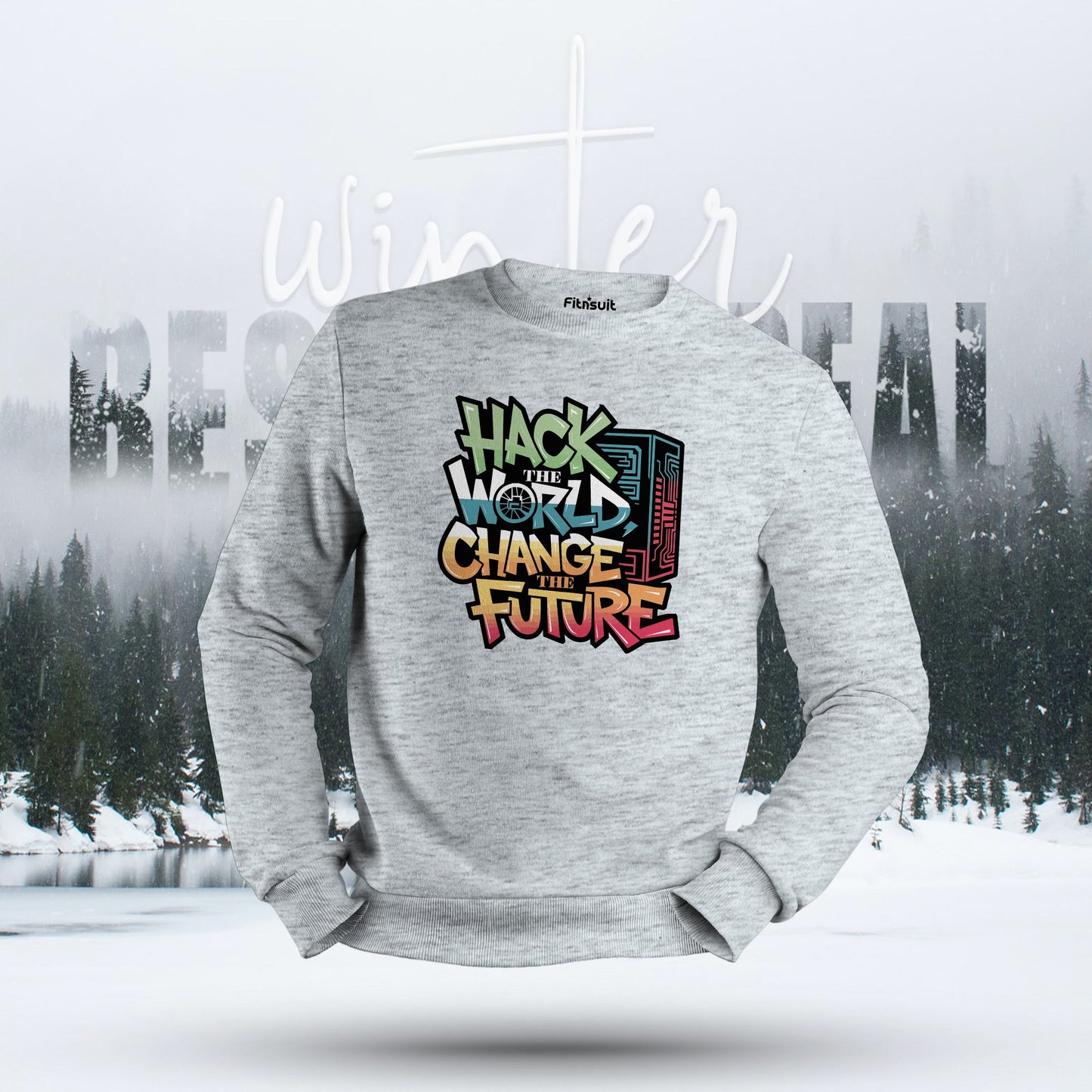 Hack the World Change the Future Hoodie & Sweatshirt