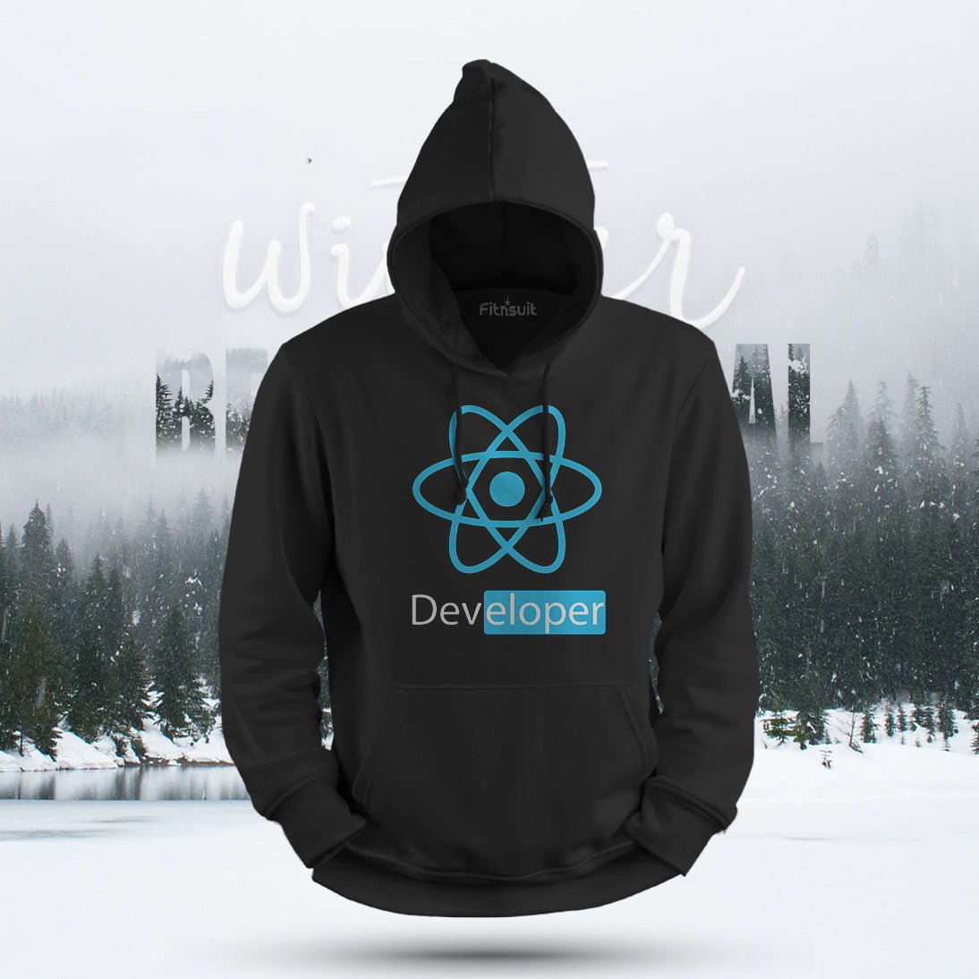 React Developer Logo Programmer Hoodie & Sweatshirt
