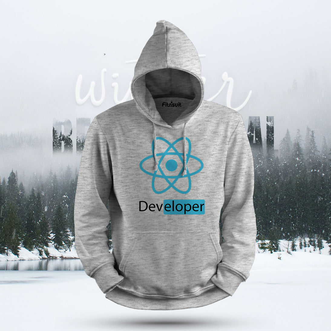 React Developer Logo Programmer Hoodie & Sweatshirt