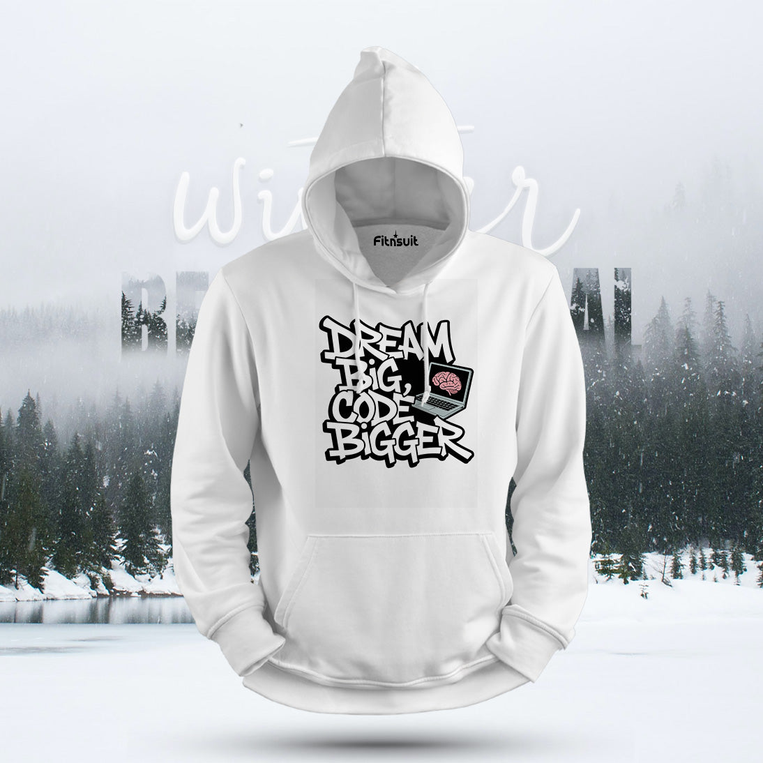 Dream Big Code Bigger Brain Hoodie & Sweatshirt