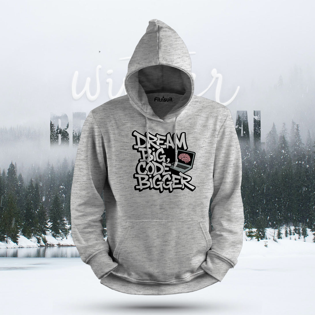 Dream Big Code Bigger Brain Hoodie & Sweatshirt