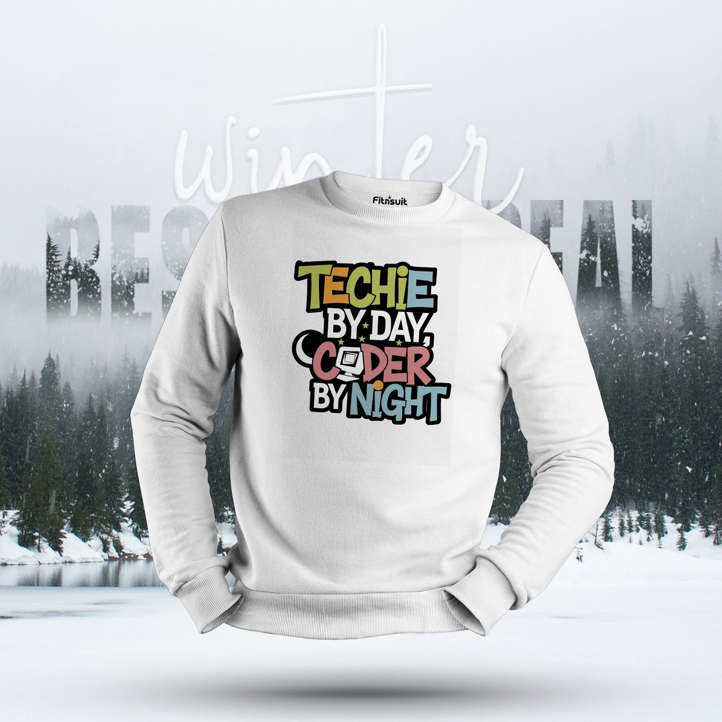 Techie by Day Coder by Night Hoodie & Sweatshirt