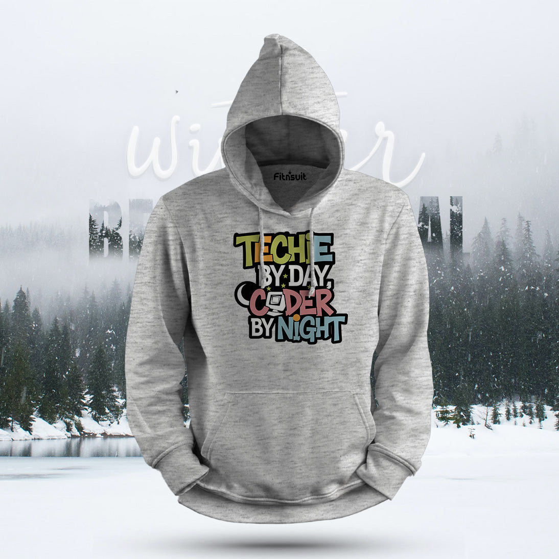 Techie by Day Coder by Night Hoodie & Sweatshirt