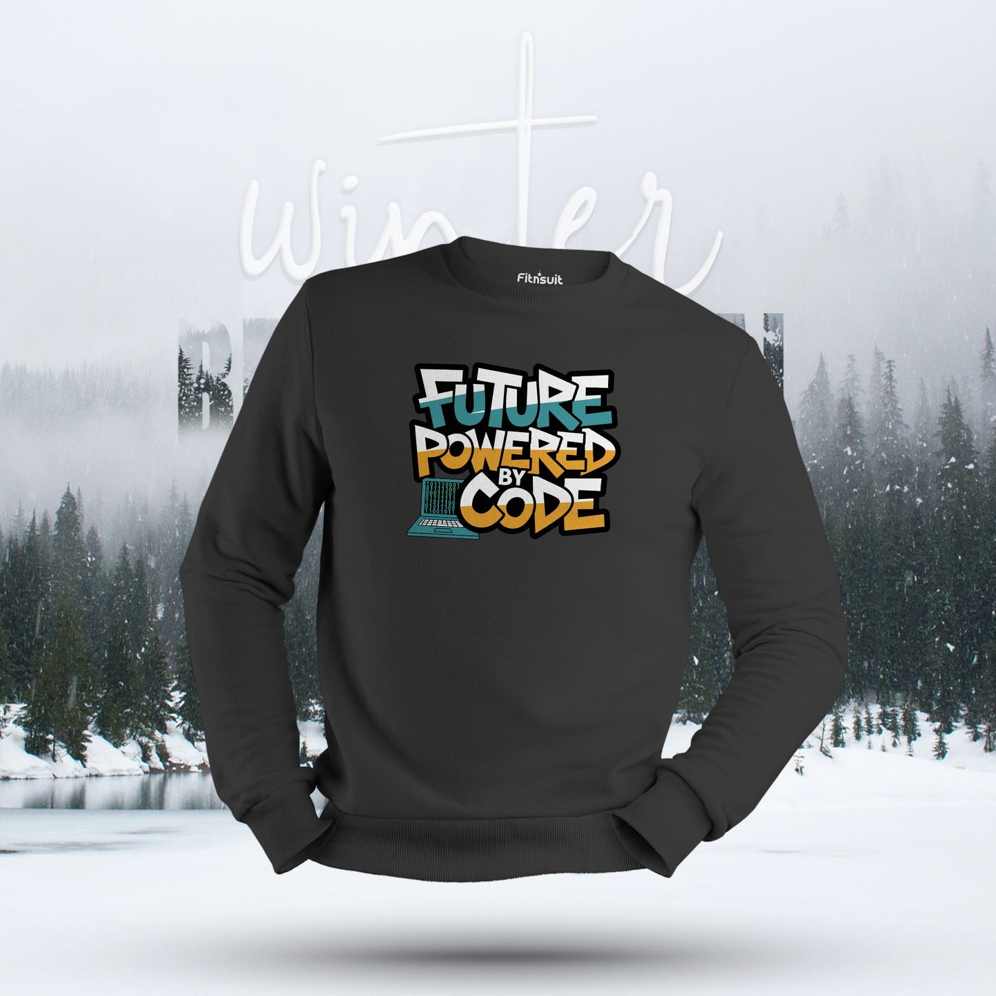 Future Powered by Code Hoodie & Sweatshirt