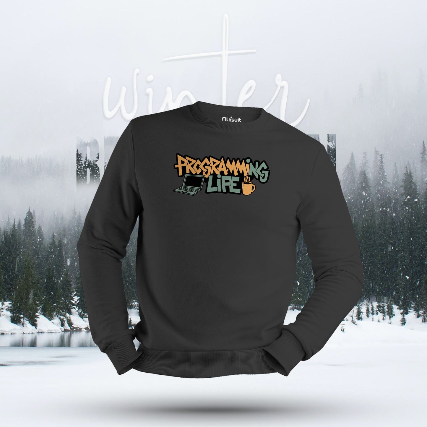 Programming Is Life Coffee Mug Hoodie & Sweatshirt