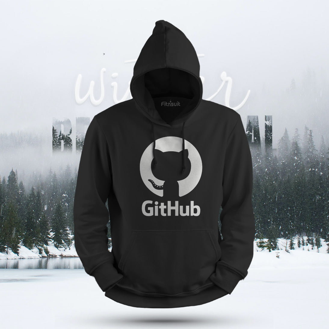 GitHub Cat Logo Programmer Hoodie & Sweatshirt
