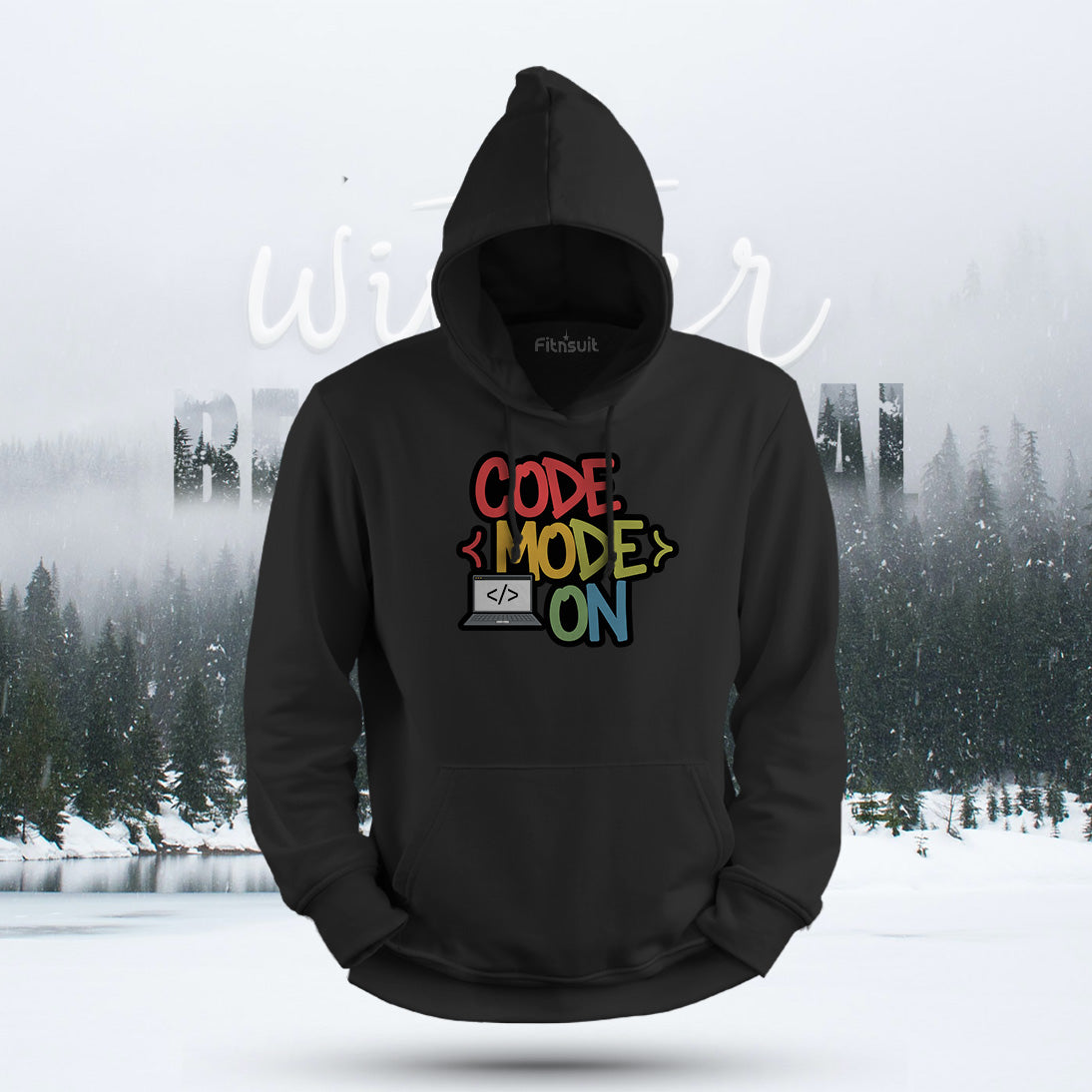 Code Mode On Symbol Hoodie & Sweatshirt