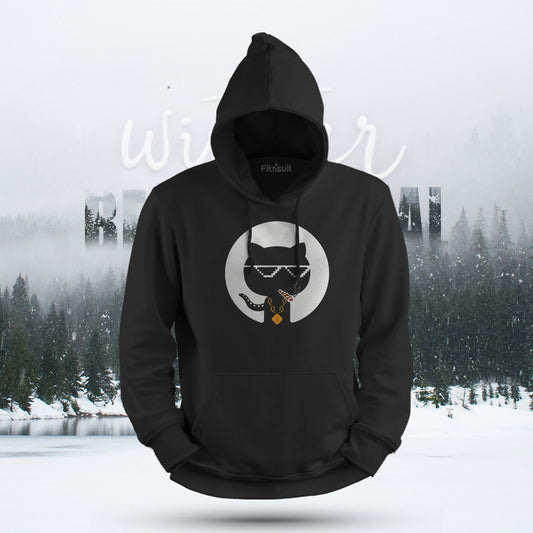 GitHub Cool Shades Chain Meme Hoodie & Sweatshirt