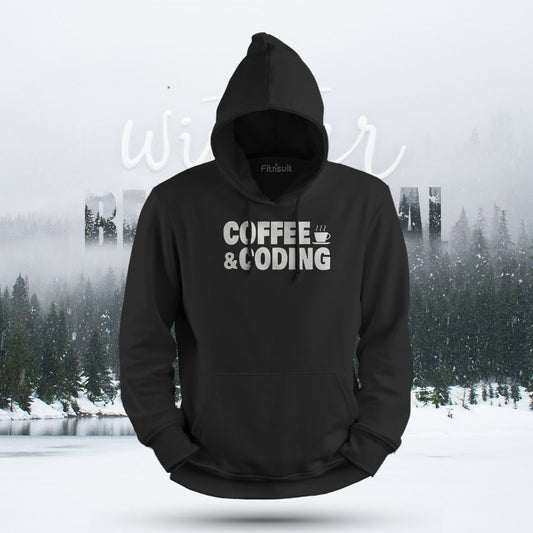 Coffee and Coding Programmer Hoodie & Sweatshirt
