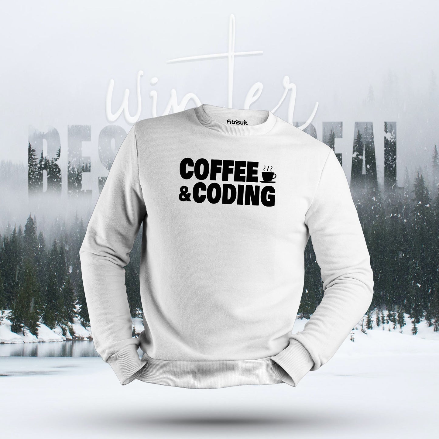 Coffee and Coding Programmer Hoodie & Sweatshirt