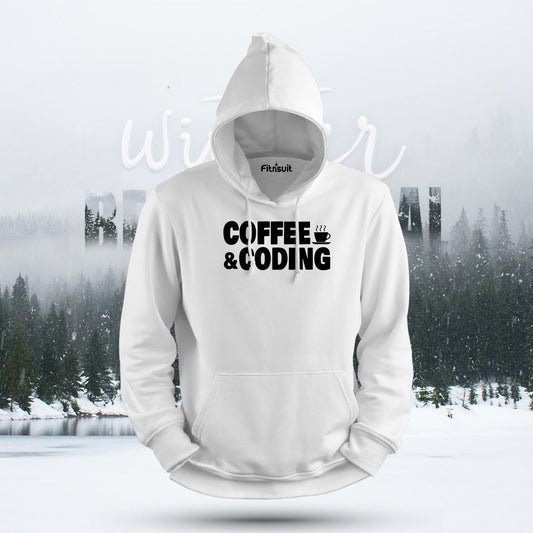 Coffee and Coding Programmer Hoodie & Sweatshirt