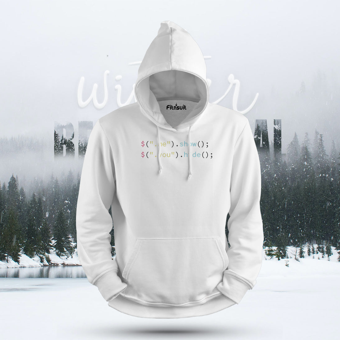 Show Me Hide You jQuery Code Hoodie & Sweatshirt