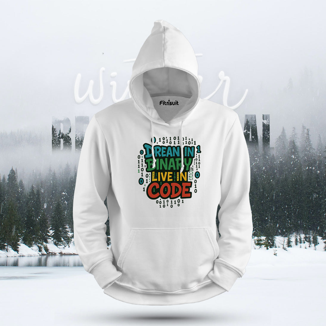 Dream in Binary Live in Code Hoodie & Sweatshirt