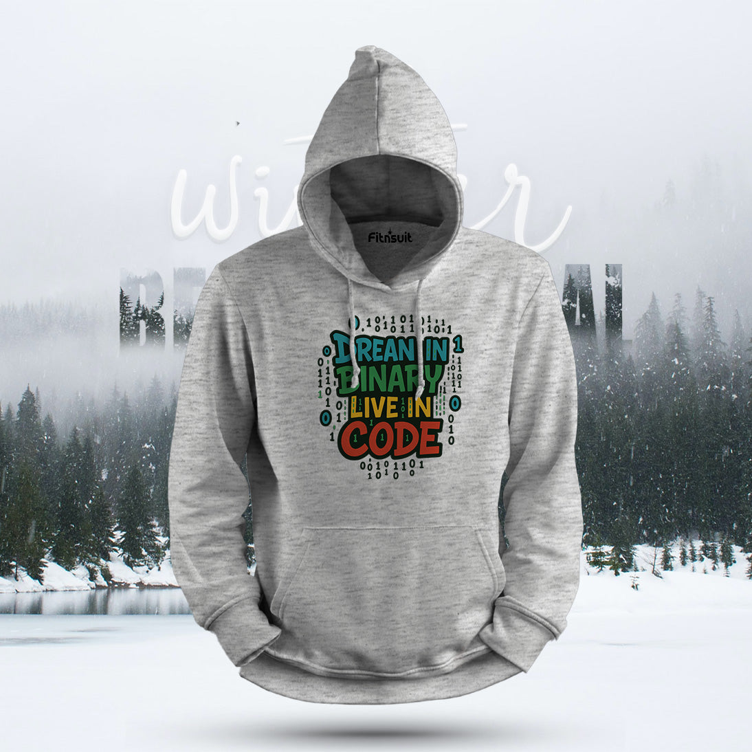 Dream in Binary Live in Code Hoodie & Sweatshirt