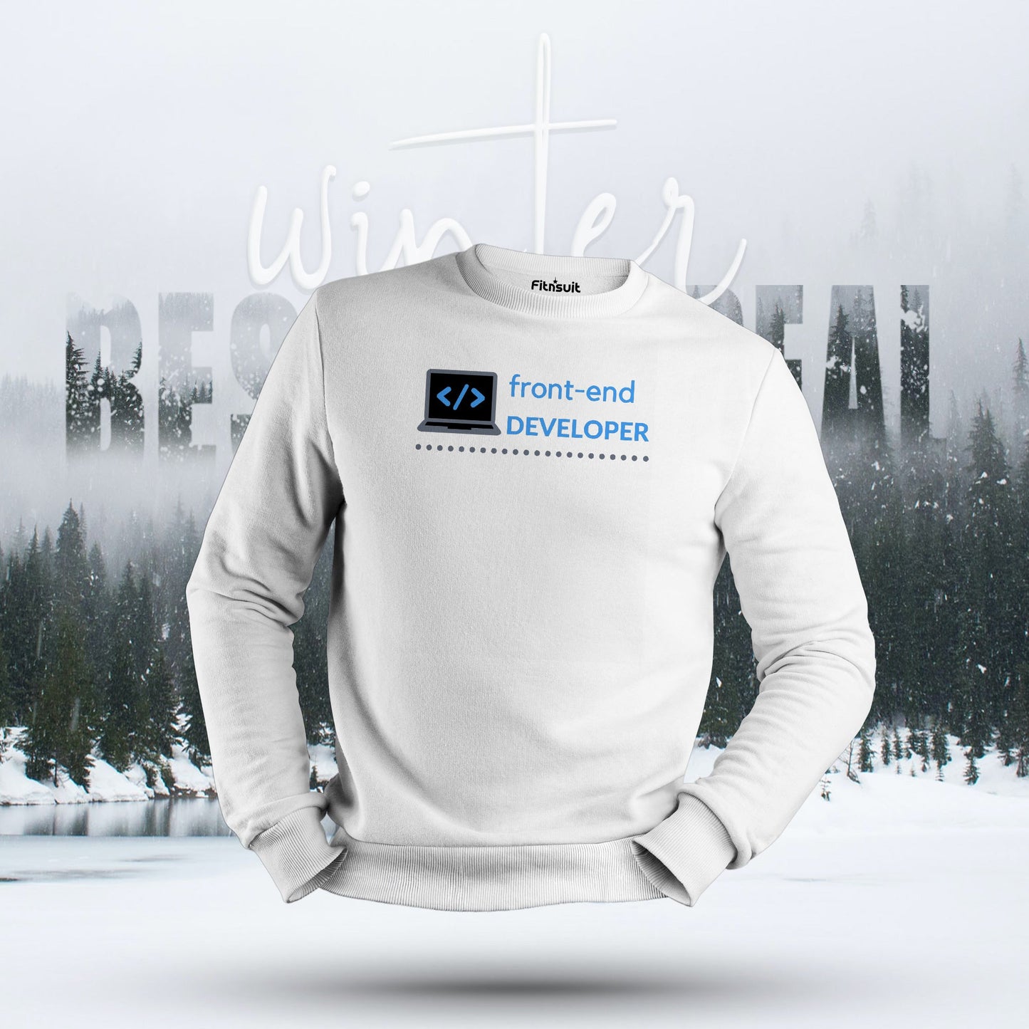 Front-End Developer Blue Label Hoodie & Sweatshirt