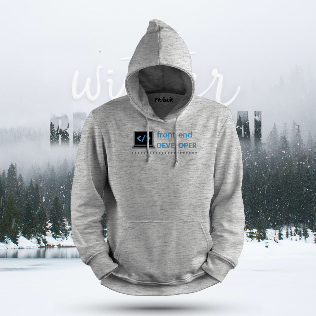 Front-End Developer Blue Label Hoodie & Sweatshirt