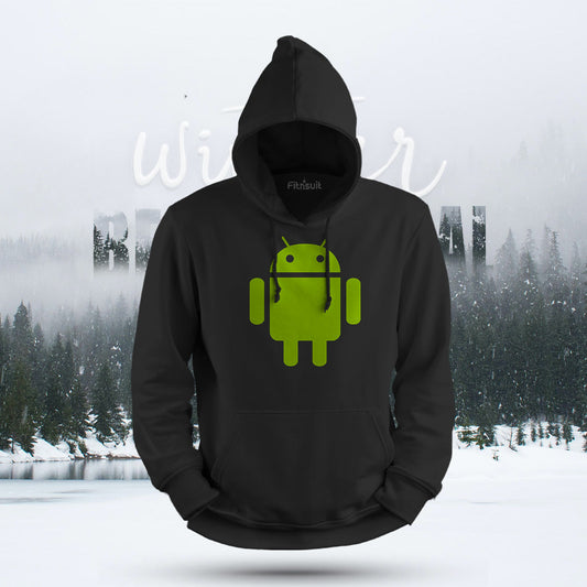 Android Green Robot Logo Hoodie & Sweatshirt