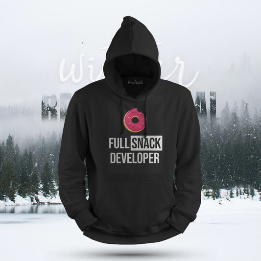 Full Snack Developer Donut Fun Programmer Hoodie & Sweatshirt