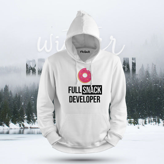 Full Snack Developer Donut Fun Programmer Hoodie & Sweatshirt