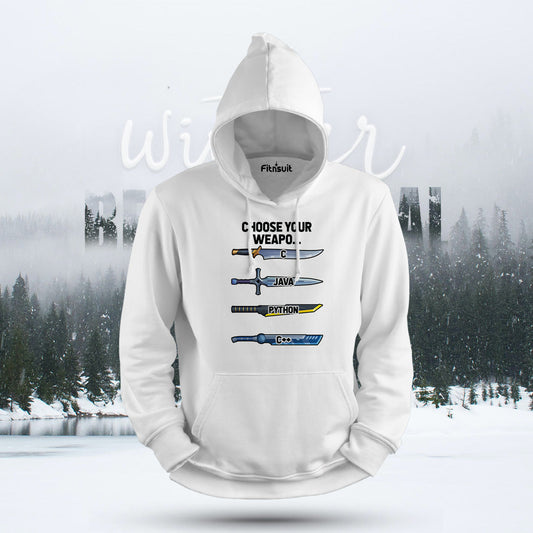 Choose Your Weapon Coding Languages Hoodie & Sweatshirt