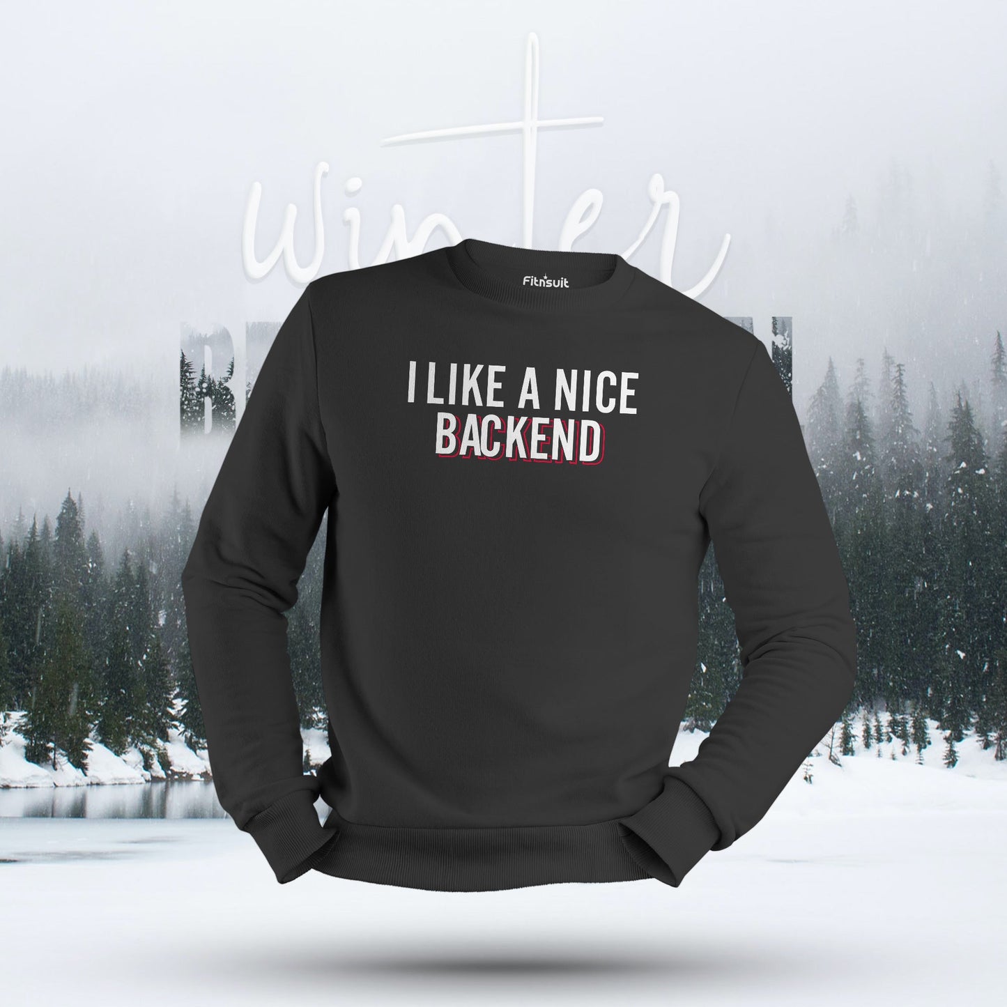 I Like a Nice Backend Developer Humor Hoodie & Sweatshirt