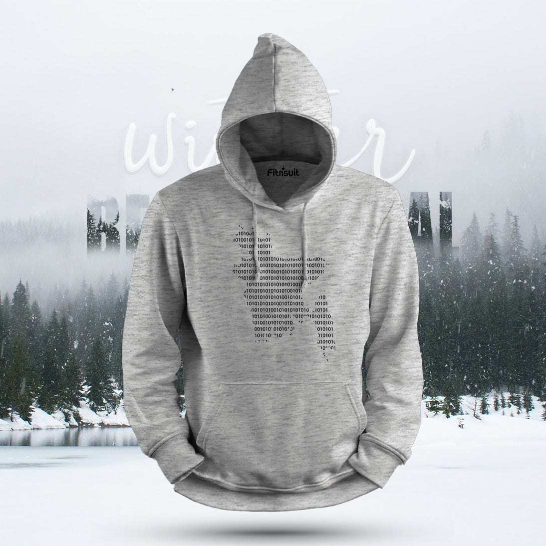 Binary Code Matrix Pattern Programmer Hoodie & Sweatshirt