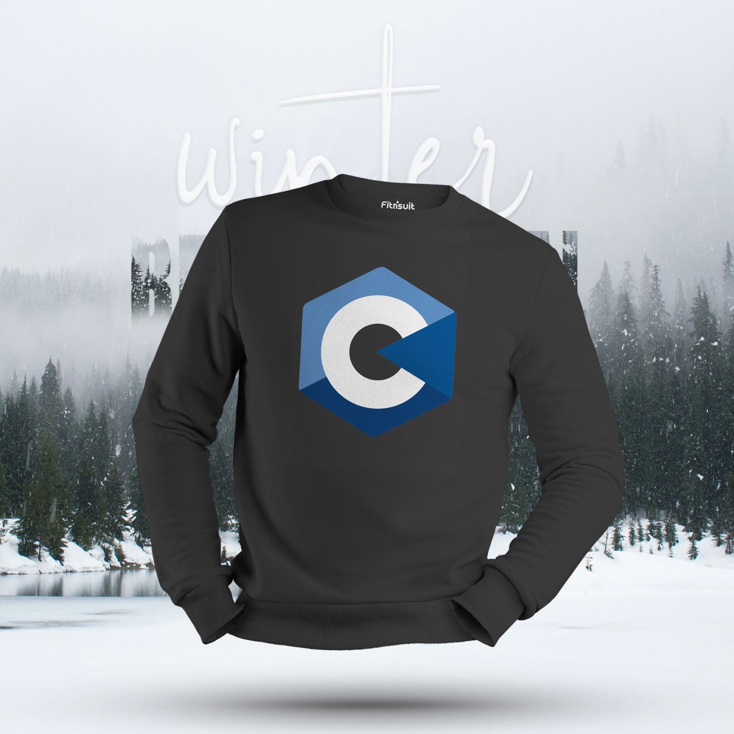 C Language Developer Logo Hoodie & Sweatshirt