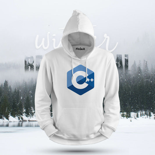 C++ Developer Hexagon Logo Hoodie & Sweatshirt