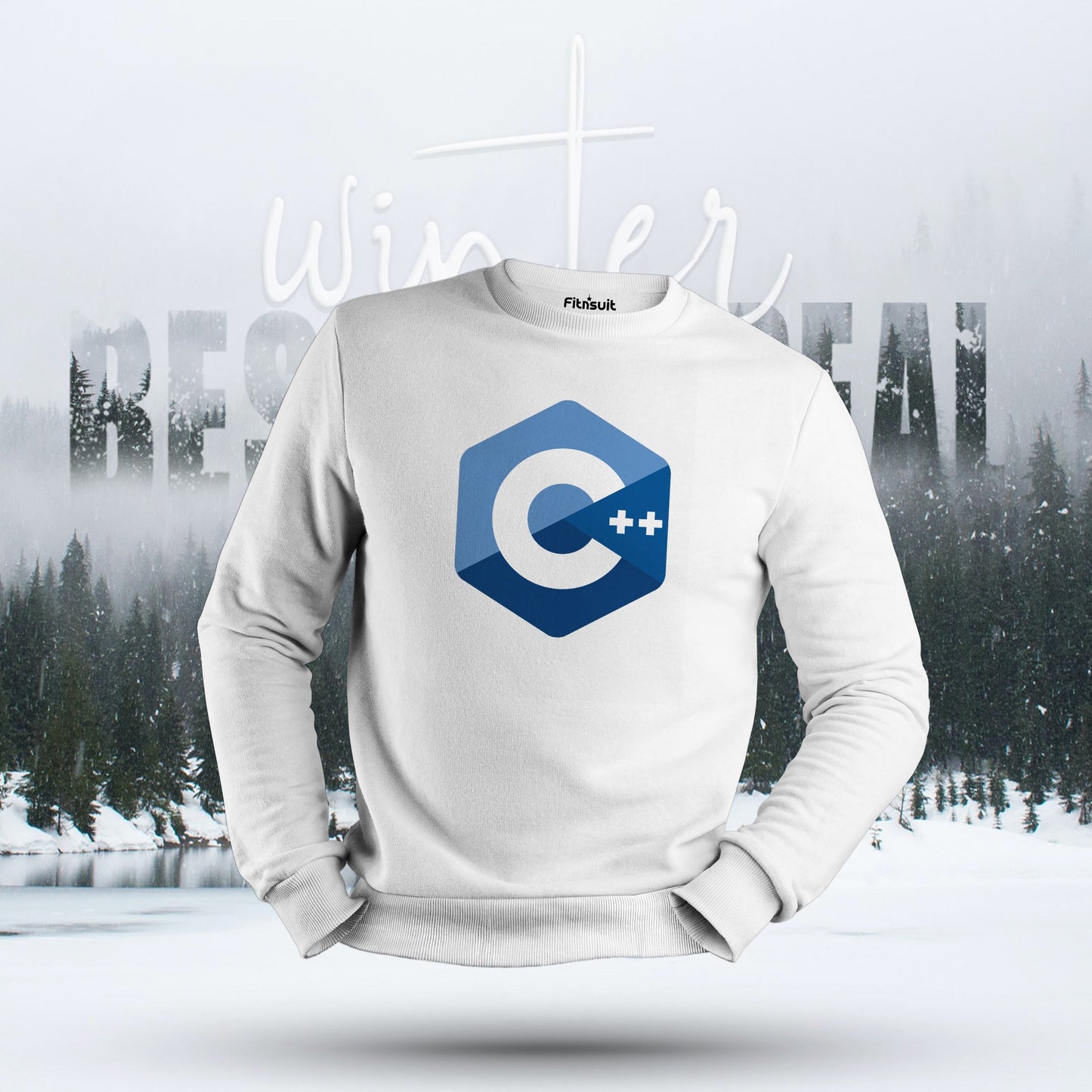 C++ Developer Hexagon Logo Hoodie & Sweatshirt