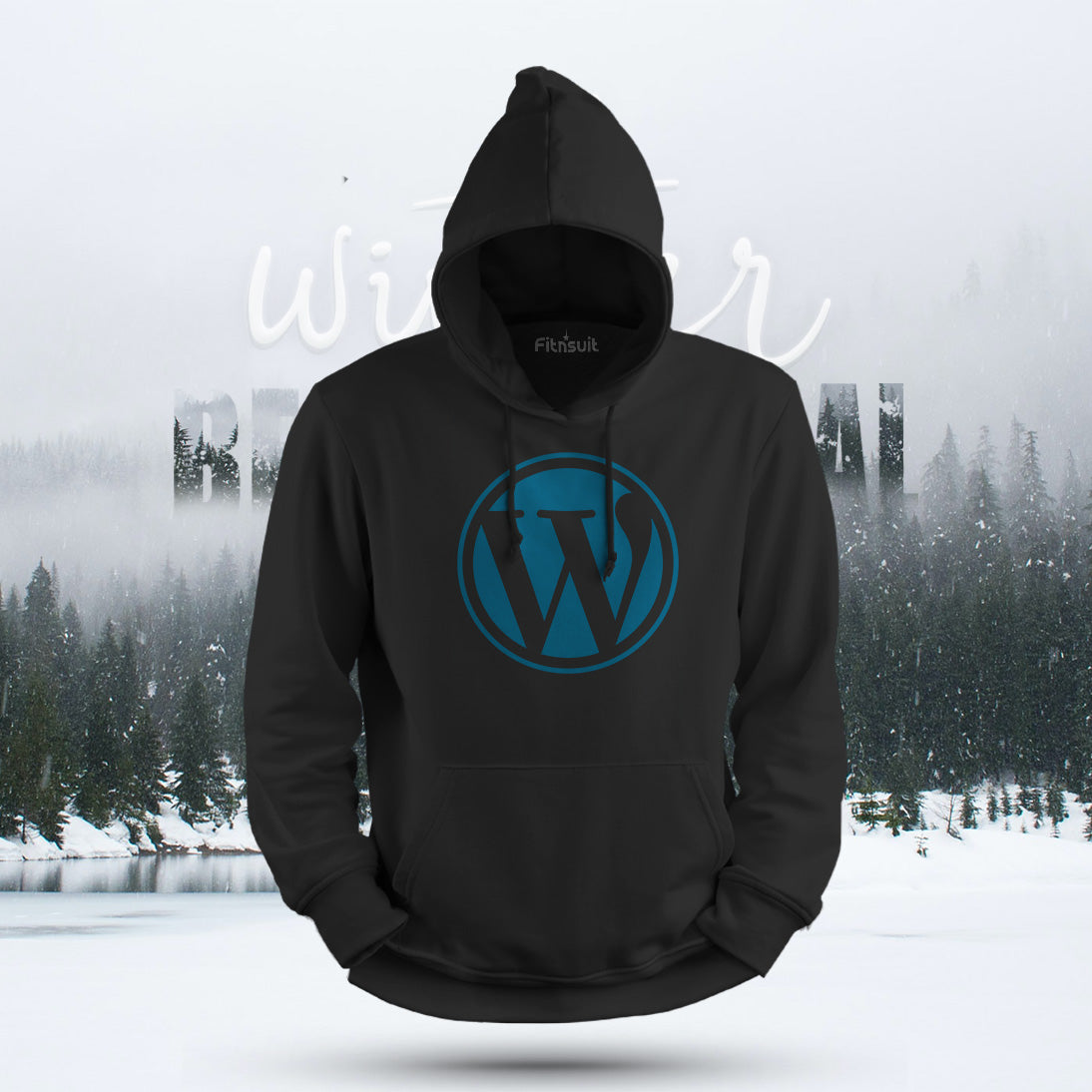WordPress Developer Logo Hoodie & Sweatshirt