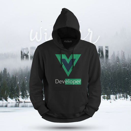 Vue.js Developer Logo Hoodie & Sweatshirt