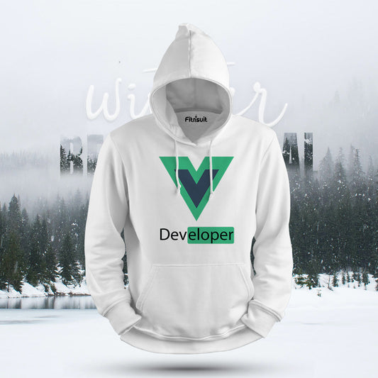 Vue.js Developer Logo Hoodie & Sweatshirt