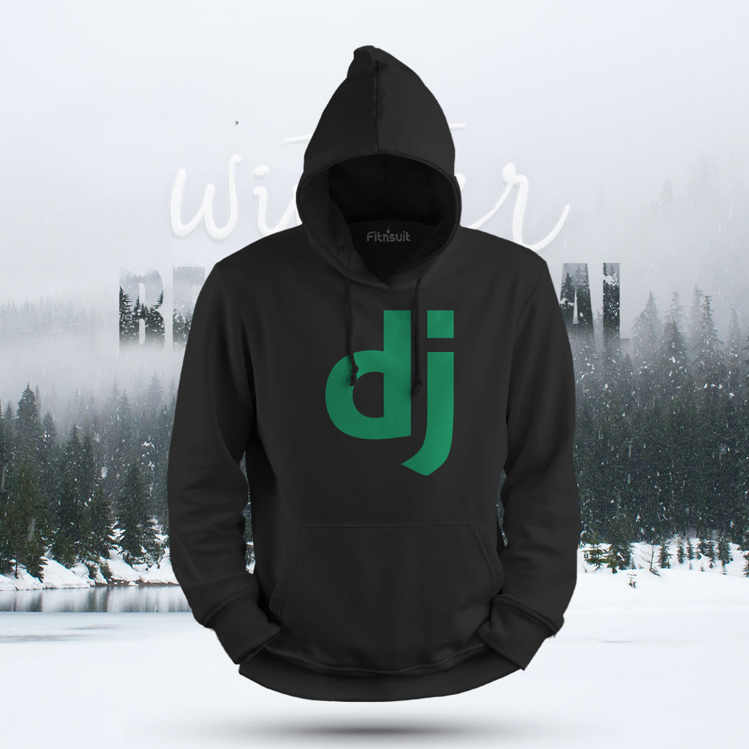 DJ Minimal Django Logo Programmer Hoodie & Sweatshirt