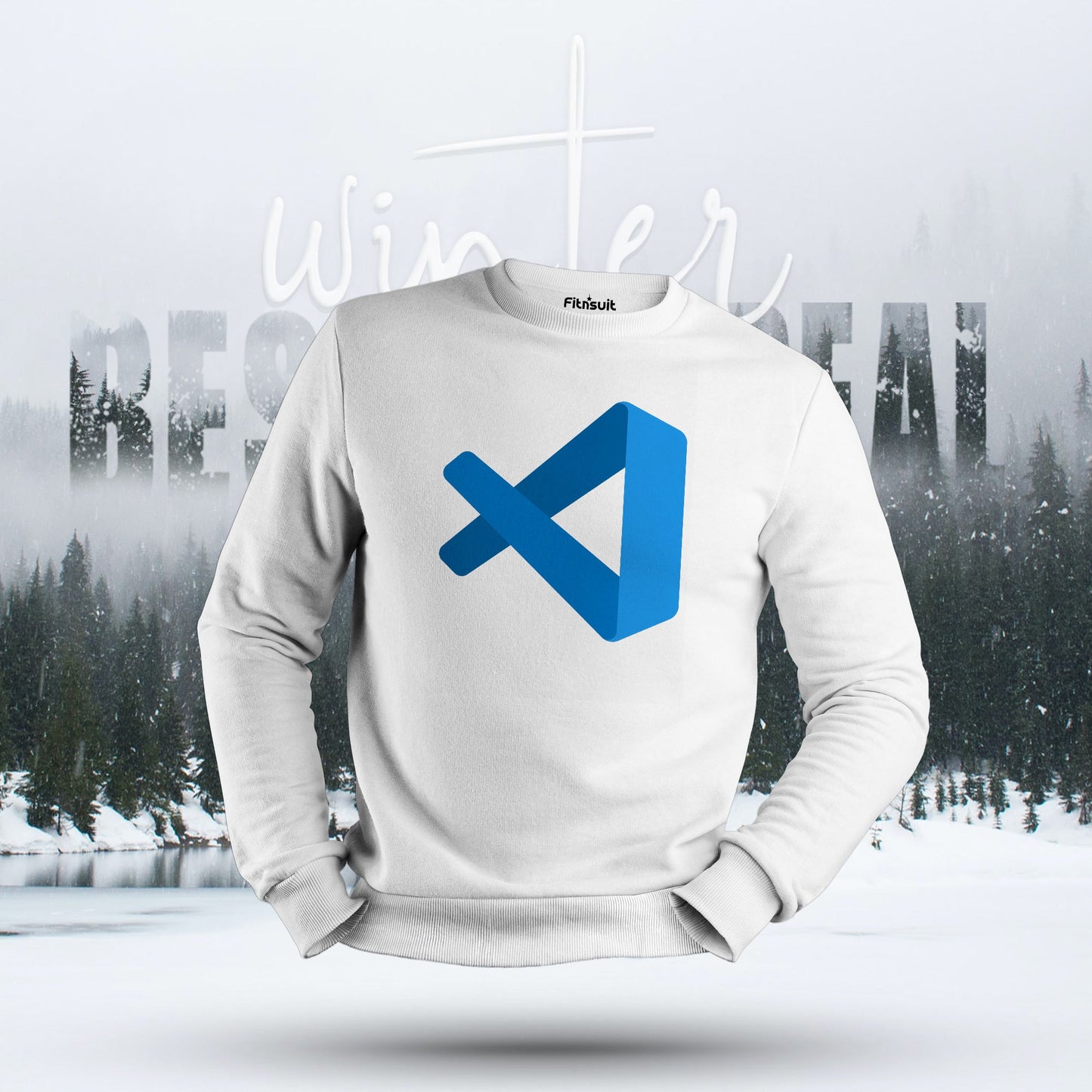 Visual Studio Code Editor Logo Hoodie & Sweatshirt