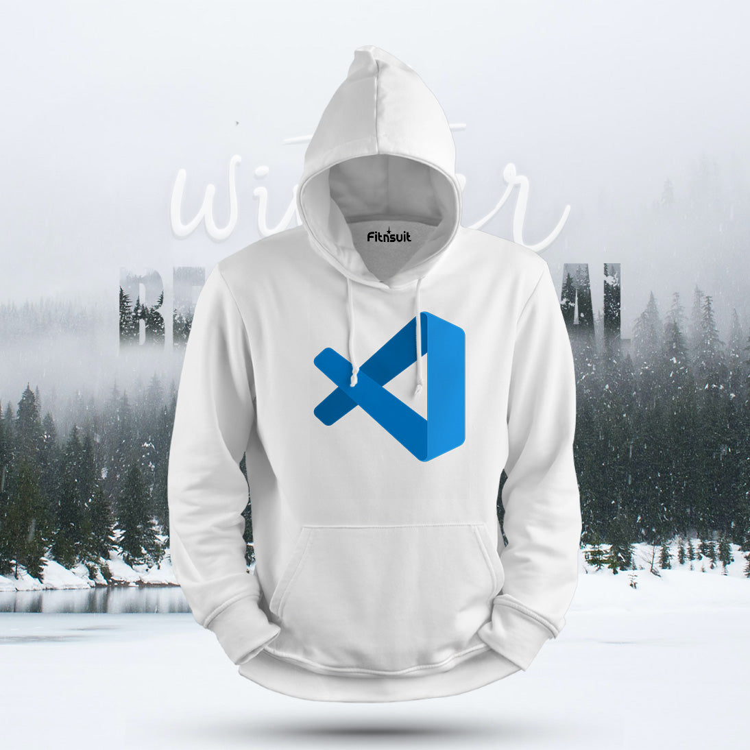 Visual Studio Code Editor Logo Hoodie & Sweatshirt