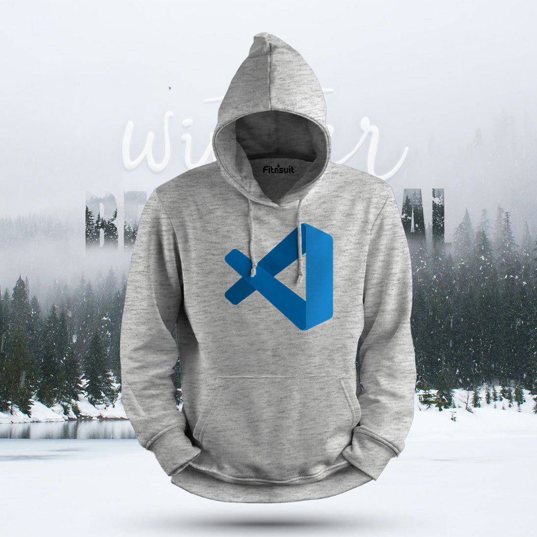 Visual Studio Code Editor Logo Hoodie & Sweatshirt