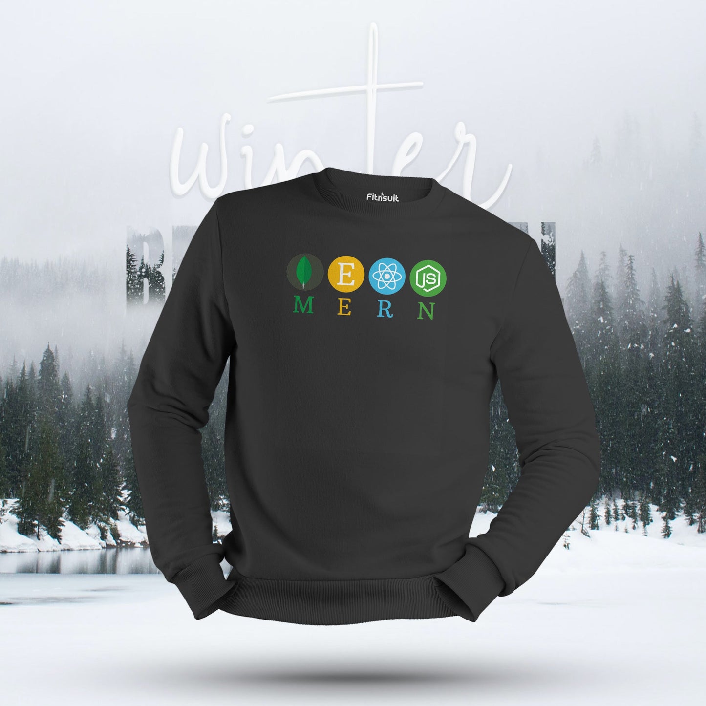 MERN Stack Developer Logo Hoodie & Sweatshirt